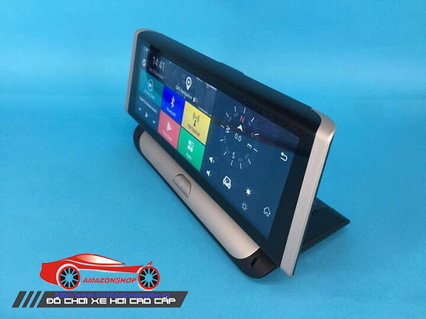 Camera hành trình 4G đặt taplo màn 8 inch mã 689