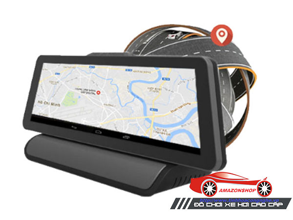Camera hành trình 4G màn 10 inch mã 688 - Đặt taplo 13