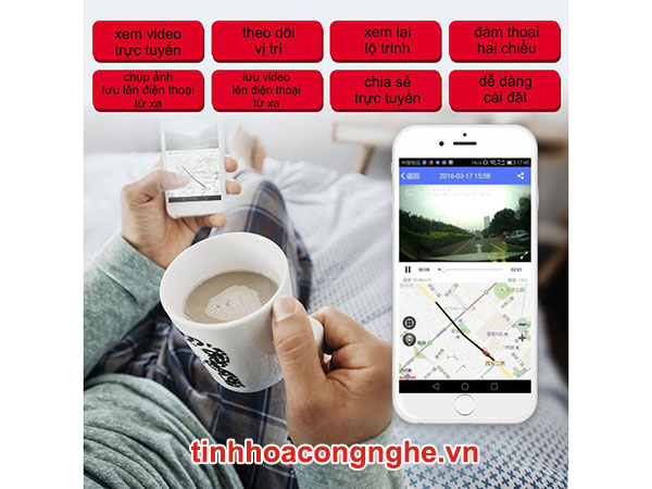 Củ gương Camera hành trình 4G full màn hình 10 inch 06