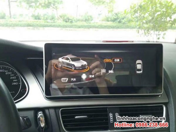 Màn hình DVD android 4G cho xe Audi A5 02