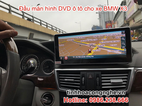 Màn hình DVD android 4G cho xe BMW X3