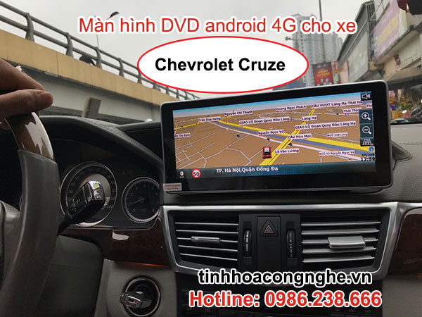 Màn hình DVD android 4G cho xe chevrolet Cruze