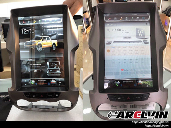 Đầu DVD android kiểu tesla cho xe ô tô Ford Ranger